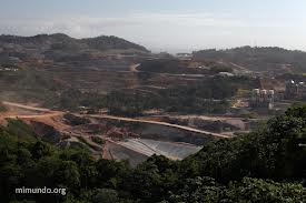 Mina de oro en Carrizalillo, México