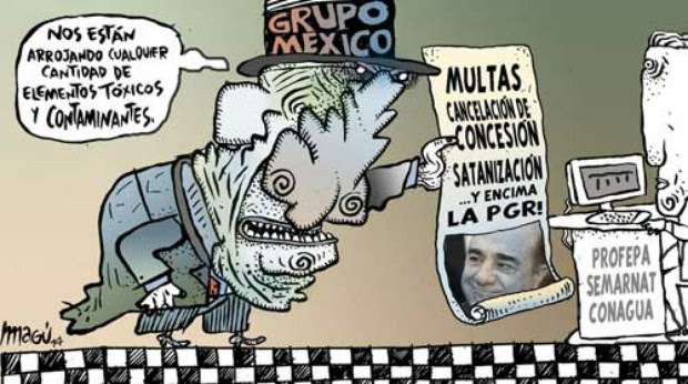 Pide Semarnat “no satanizar a la minería” por derrame de Grupo México