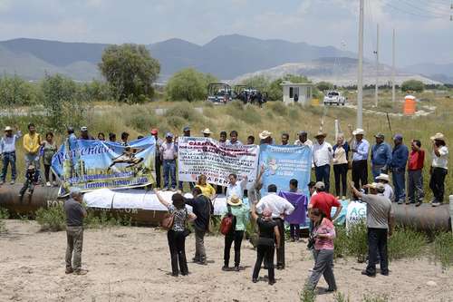 Se reúnen yaquis con zacatecanos afectados por compañías mineras