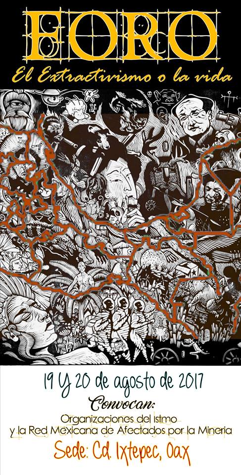 FORO: “ EL EXTRACTIVISMO O LA VIDA”