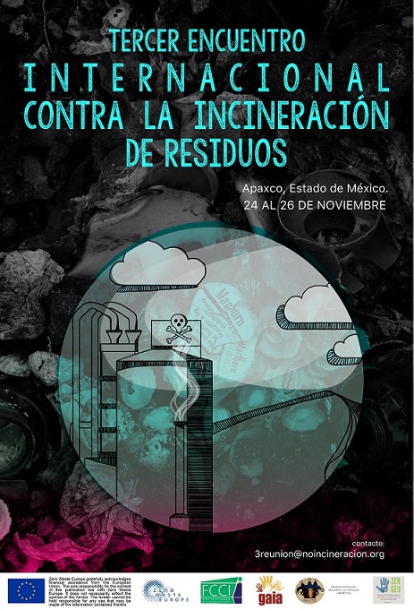 Tercer Encuentro Internacional contra la Incineración de Residuos, Apaxco, Estado de México
