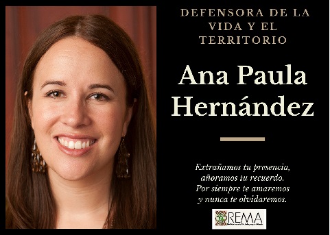 Ana Paula Hernández ¡PRESENTE!