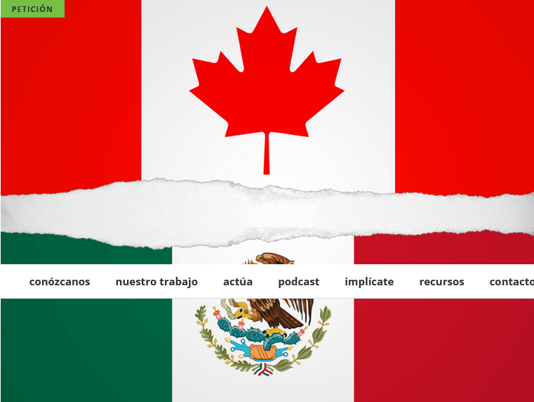 PRONUNCIAMIENTO FRENTE A LA IMPOSICIÓN DEL VISADO CANADIENSE PARA MEXICANOS Y MEXICANAS